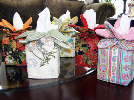 Hand Made Tissue Box Covers